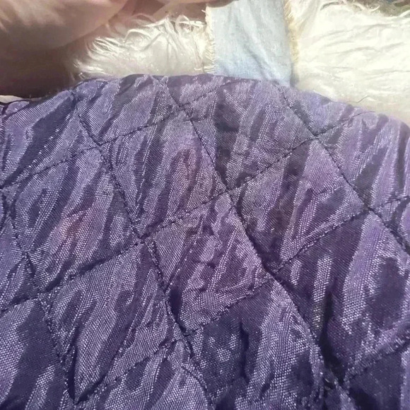 Vintage Women’s Size XS Wool Plaid Jacket with Faux Fur Edged Collar and Wrists - Picture 10 of 10